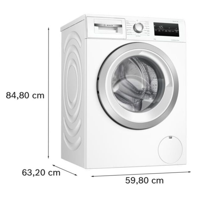 WAN28250GB, Washing machine, front loader